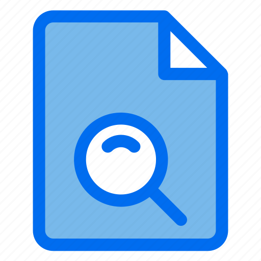 Search, folder, find, file, document icon - Download on Iconfinder