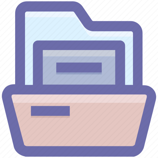 Document, file, file and folder, folder, office archive, open folder, sheet icon - Download on Iconfinder