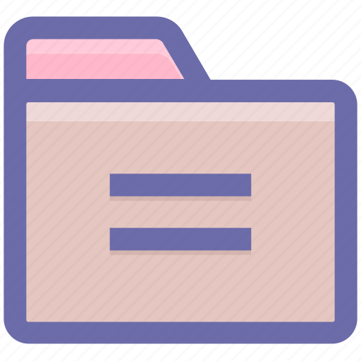 Archive, document, extension, file and folder, folder, office, open folder icon - Download on Iconfinder