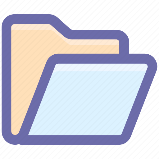 Document, empty folder, file and folder, folder, office archive, storage icon - Download on Iconfinder