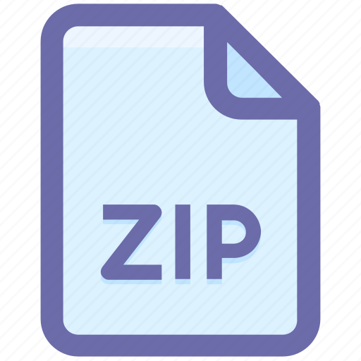 Achieve, file, file format, format, zip file, zipped, zipped file icon - Download on Iconfinder
