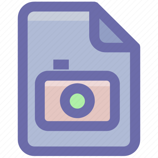 Camera, file, image, paper, photo, sheet icon - Download on Iconfinder