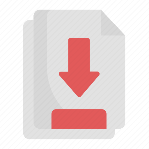 File, folder, data, download icon - Download on Iconfinder