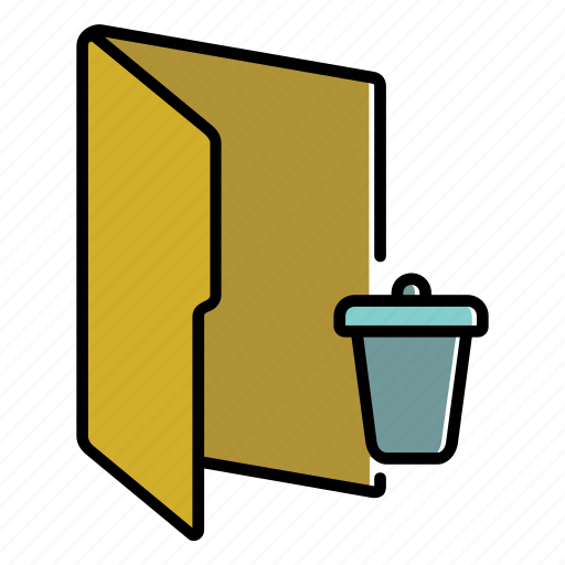 Bin, trash, remove, files and folders icon - Download on Iconfinder