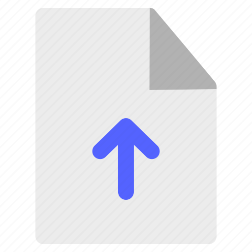 File, folders, upload, folder, paper, arrow, page icon - Download on Iconfinder