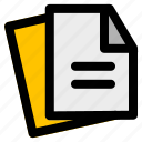 file, folders, document, format, extension, paper, folder, page