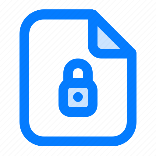 Archive, document, file, file type, lock, paper, sheet icon - Download on Iconfinder