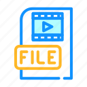 video, file, computer, digital, document, electronic