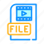 video, file, computer, digital, document, electronic 