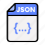 document, file, extension, office, work, paper, information, folder, documentation, json 