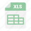 document, file, extension, office, work, paper, information, folder, documentation, xls 