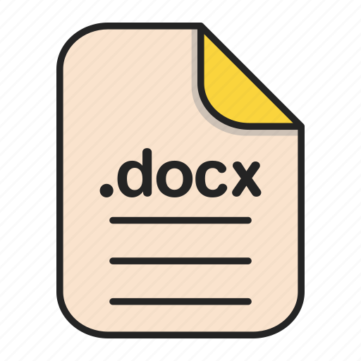 Document, docx, file, format, text icon - Download on Iconfinder
