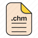 chm, document, file, format, text