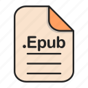 document, epub, file, format, text