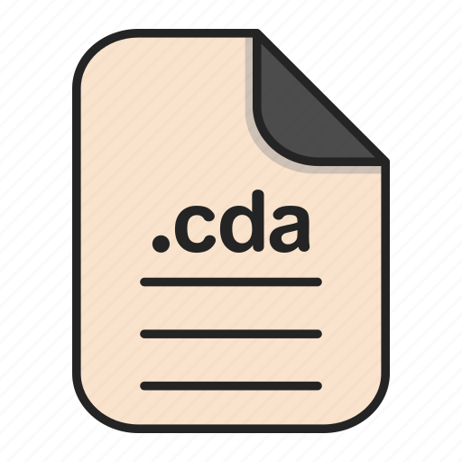 Audio, cda, document, extension, file, format icon - Download on Iconfinder