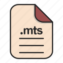 document, extension, file, format, mts, video