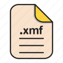 audio, document, extension, file, format, xmf