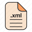 document, extension, file, format, type, web, xml