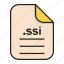 document, extension, file, format, ssi, type, web 