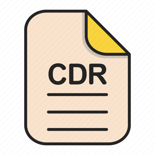 Cdr, document, file, generic file, illustrator, vector format icon - Download on Iconfinder