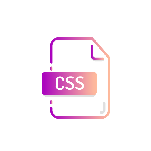 Css, extenstion, file, format icon - Free download