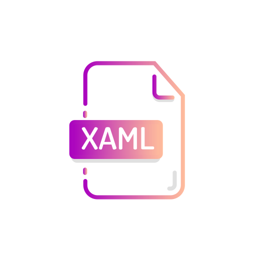 Extenstion, file, format, xaml icon - Free download