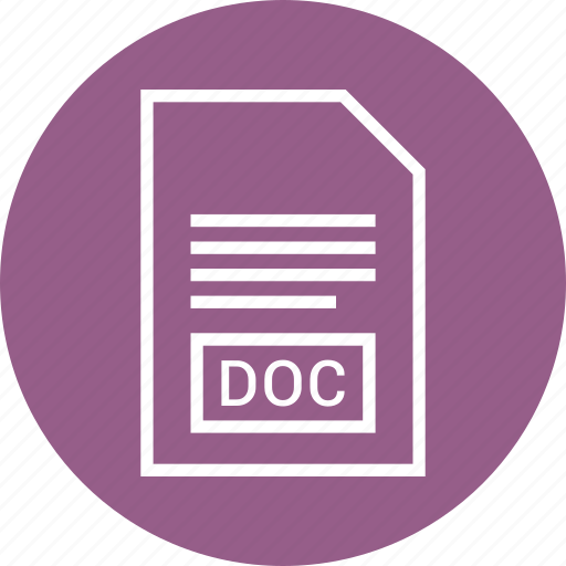 Doc, document, extension, file icon - Download on Iconfinder