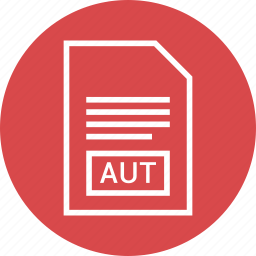 Aut, extention, file, type icon - Download on Iconfinder