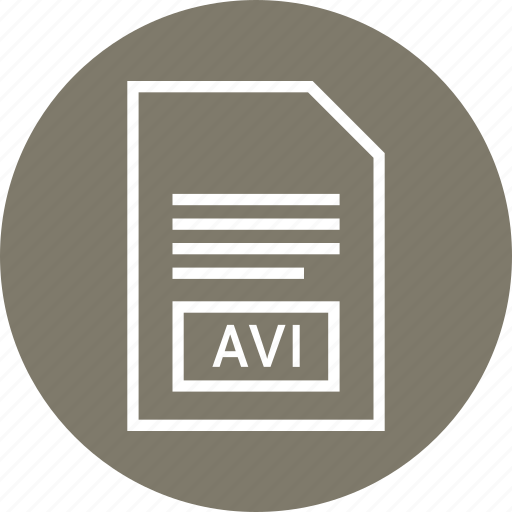 Avi, document, extension, file icon - Download on Iconfinder