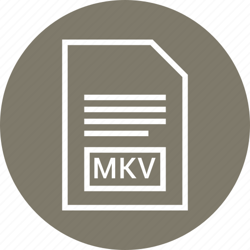 Document, extension, file, mkv icon - Download on Iconfinder