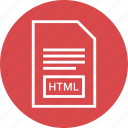 document, extension, file, html