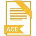 ace, document, extension, file