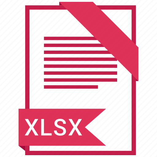 Document, extension, file, format, paper, xlsx icon - Download on Iconfinder