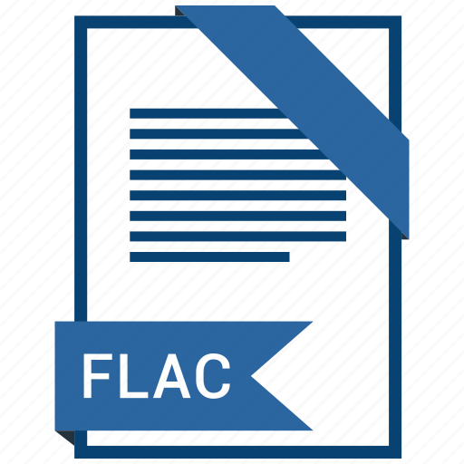 Document, extension, flac, format, paper icon - Download on Iconfinder