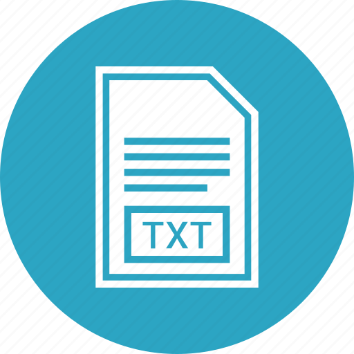 Document, file, format, txt icon - Download on Iconfinder