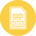 ace, document, extension, file, format