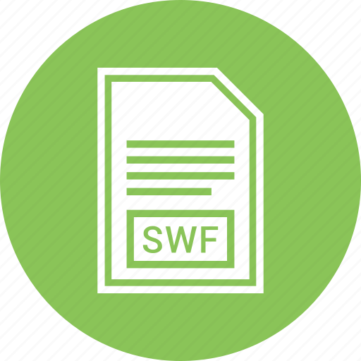 Document, extension, file, format, swf icon - Download on Iconfinder