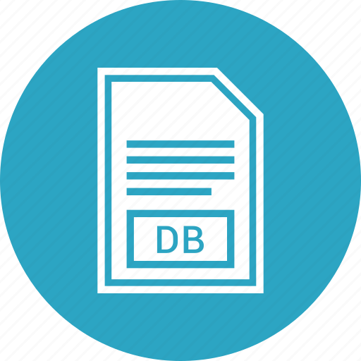 Db, document, extension, file, format icon - Download on Iconfinder