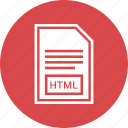 document, extension, file, format, html