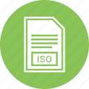 document, extension, file, format, iso