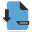 document, docx, extension, file, format, page 