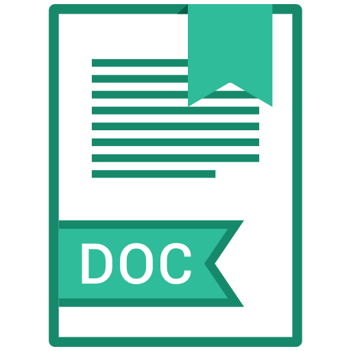 Doc, extension, file, name icon - Free download