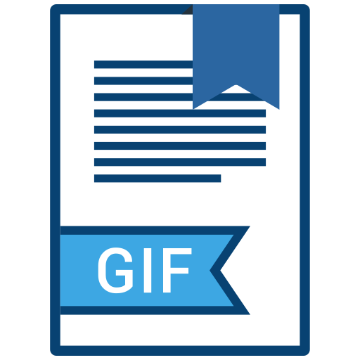 Document, file, format, gif icon - Free download
