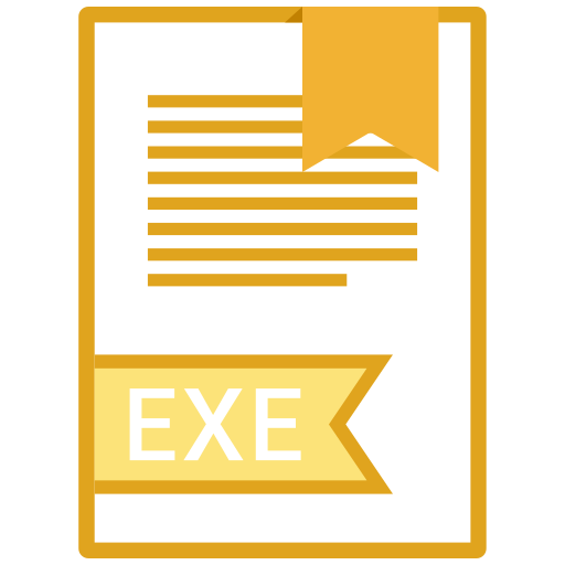 Document, exe, extension, file, format icon - Free download
