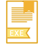 document, exe, extension, file, format 