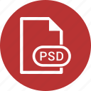 extension, file, file format, psd