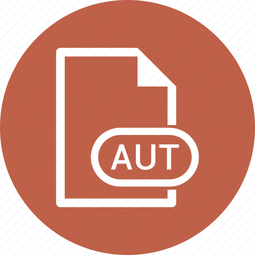 Aut, extension, file, file format icon - Download on Iconfinder