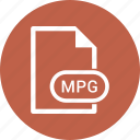 extension, file, file format, mpg