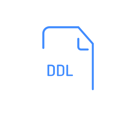 File, extenstion, ddl icon - Free download on Iconfinder