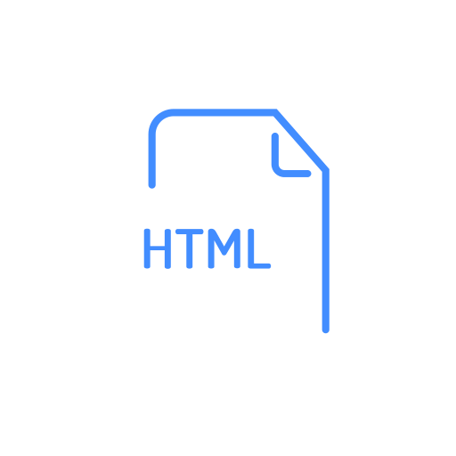Html, file, extenstion icon - Free download on Iconfinder